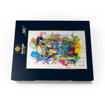 Bulldog Fun 500 Jigsaw Puzzle box view3