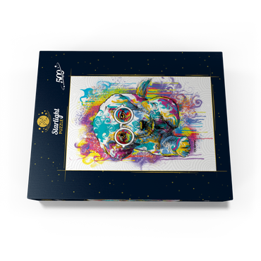 Lab Eyes 500 Jigsaw Puzzle box view3