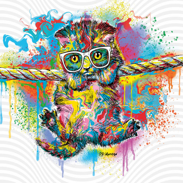 Just Hangin 100 Jigsaw Puzzle 3D Modell