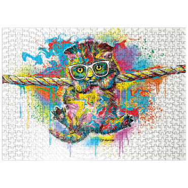 puzzleplate Just Hangin 500 Jigsaw Puzzle