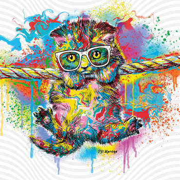 Just Hangin 500 Jigsaw Puzzle 3D Modell