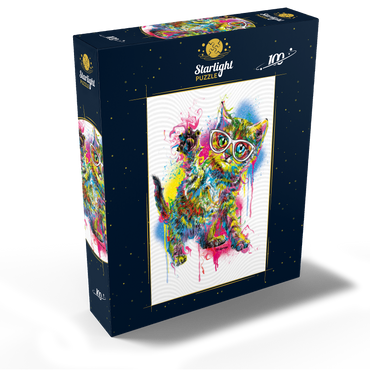 Kitty Saying Hello 100 Jigsaw Puzzle box view2