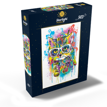 Kitten Soft Eyes 500 Jigsaw Puzzle box view2