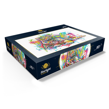 Kitten Staring Away 100 Jigsaw Puzzle box view1