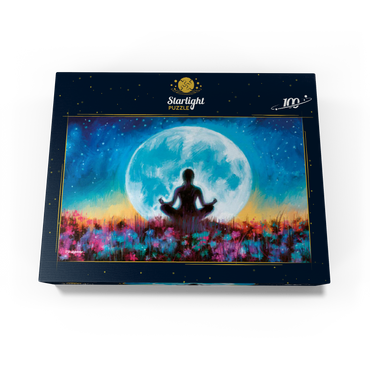Yoga Moon 100 Jigsaw Puzzle box view3