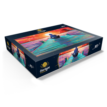 Yoga on the Dock 100 Jigsaw Puzzle box view1