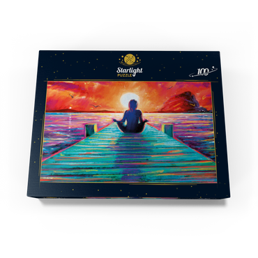 Yoga on the Dock 100 Jigsaw Puzzle box view3