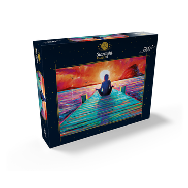 Yoga on the Dock 500 Jigsaw Puzzle box view2