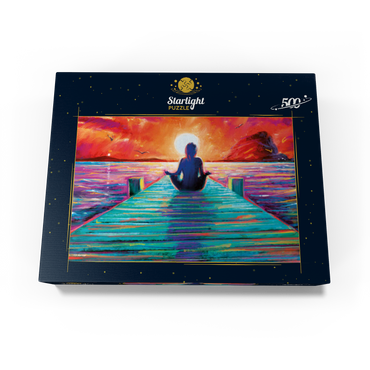 Yoga on the Dock 500 Jigsaw Puzzle box view3