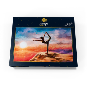 Mountain Yoga 100 Jigsaw Puzzle box view3