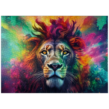 puzzleplate Majestic fantasy lion 1000 Jigsaw Puzzle