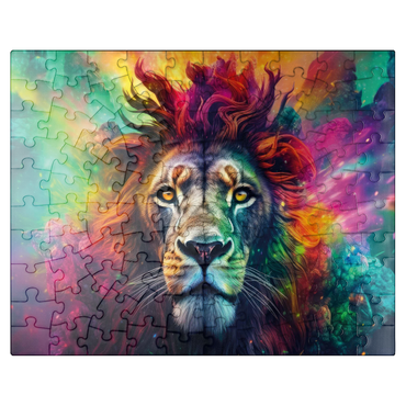 puzzleplate Majestic fantasy lion 100 Jigsaw Puzzle