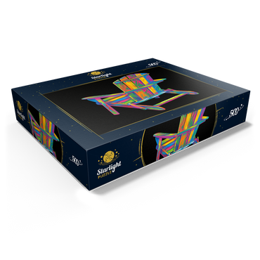 Pop Colors Adirondack Chair 500 Jigsaw Puzzle box view1