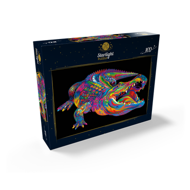 Pop Colors Alligator 100 Jigsaw Puzzle box view2