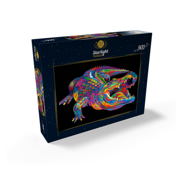 Pop Colors Alligator 500 Jigsaw Puzzle box view2