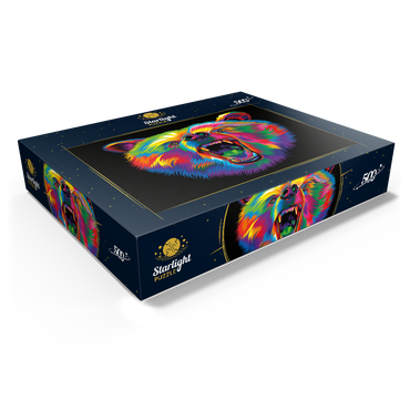 Roaring Black Bear 500 Jigsaw Puzzle box view1