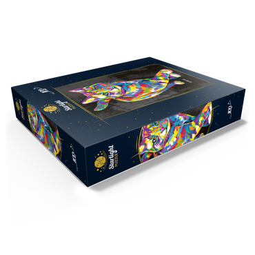 Prancing Kitten 100 Jigsaw Puzzle box view1