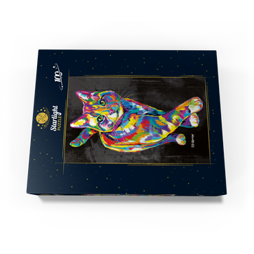 Prancing Kitten 100 Jigsaw Puzzle box view3