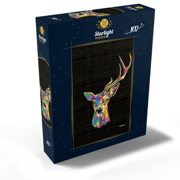 Deer Family 100 Jigsaw Puzzle box view2