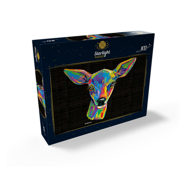 Pop Colors Doe 100 Jigsaw Puzzle box view2