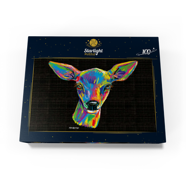 Pop Colors Doe 100 Jigsaw Puzzle box view3