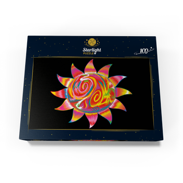 Bright Sun 100 Jigsaw Puzzle box view3