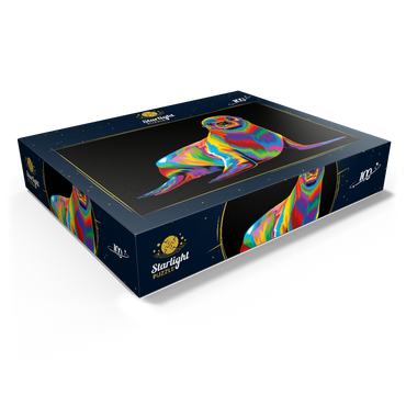 Pop Colors Sea Lion 100 Jigsaw Puzzle box view1