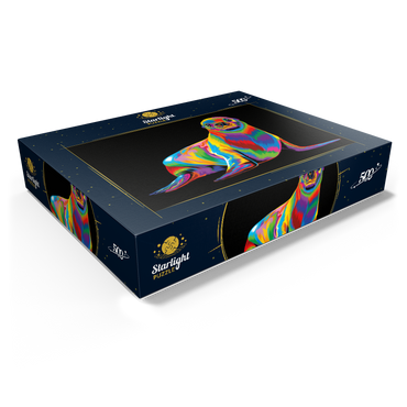 Pop Colors Sea Lion 500 Jigsaw Puzzle box view1