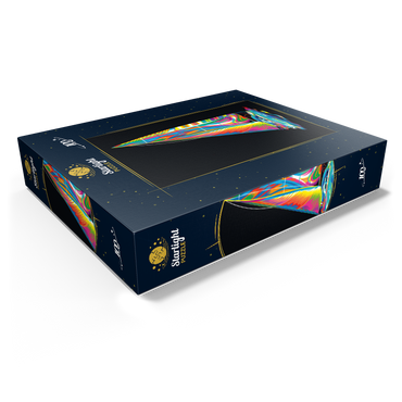 Pop Colors Sailboat 100 Jigsaw Puzzle box view1