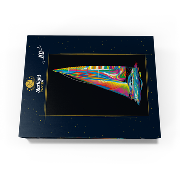 Pop Colors Sailboat 100 Jigsaw Puzzle box view3