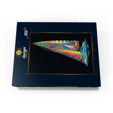 Pop Colors Sailboat 500 Jigsaw Puzzle box view3