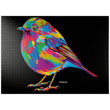 puzzleplate Robin Pop Colors 1000 Jigsaw Puzzle