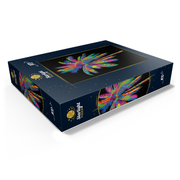 Colorful Palm Tree 100 Jigsaw Puzzle box view1