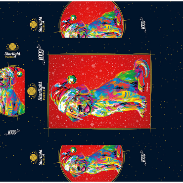 Santa's Lab 1000 Jigsaw Puzzle box 3D Modell