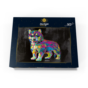 Pop Colors Husky 500 Jigsaw Puzzle box view3