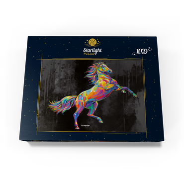 Colorful Stallion 1000 Jigsaw Puzzle box view3