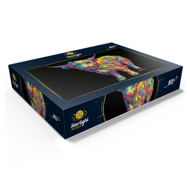 Highland Cow 100 Jigsaw Puzzle box view1
