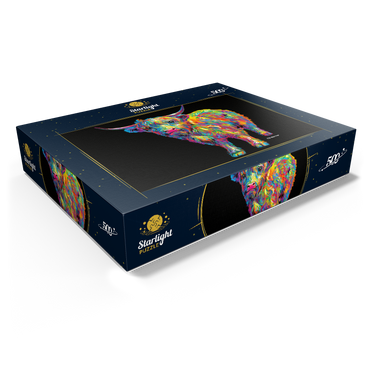 Highland Cow 500 Jigsaw Puzzle box view1