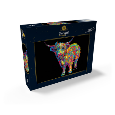 Highland Cow 500 Jigsaw Puzzle box view2