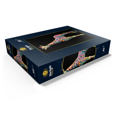 Colorful Giraffe 100 Jigsaw Puzzle box view1