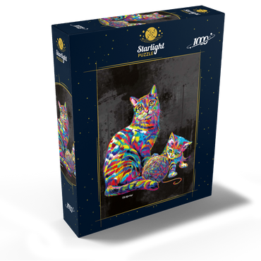 Kitty Family 1000 Jigsaw Puzzle box view2