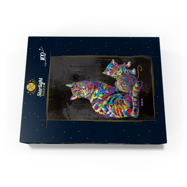 Kitty Family 100 Jigsaw Puzzle box view3