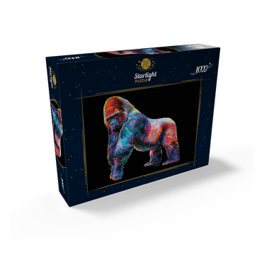 Pop Colors Gorilla 1000 Jigsaw Puzzle box view2