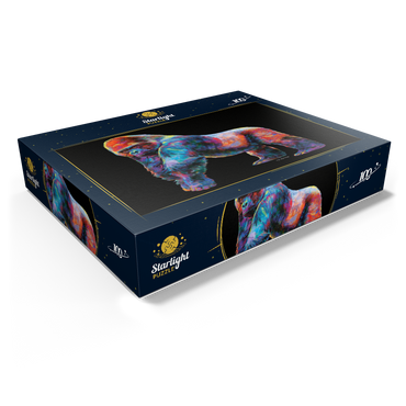 Pop Colors Gorilla 100 Jigsaw Puzzle box view1