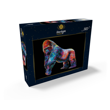 Pop Colors Gorilla 500 Jigsaw Puzzle box view2