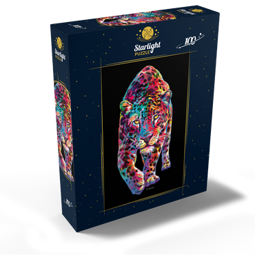 Curious Tiger 100 Jigsaw Puzzle box view2