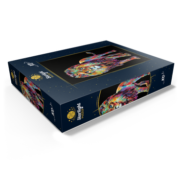 Pop Colors Lion 100 Jigsaw Puzzle box view1