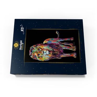 Pop Colors Lion 100 Jigsaw Puzzle box view3