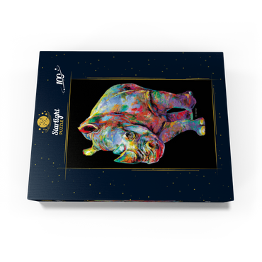 Hippo Love 100 Jigsaw Puzzle box view3