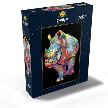 Hippo Love 500 Jigsaw Puzzle box view2